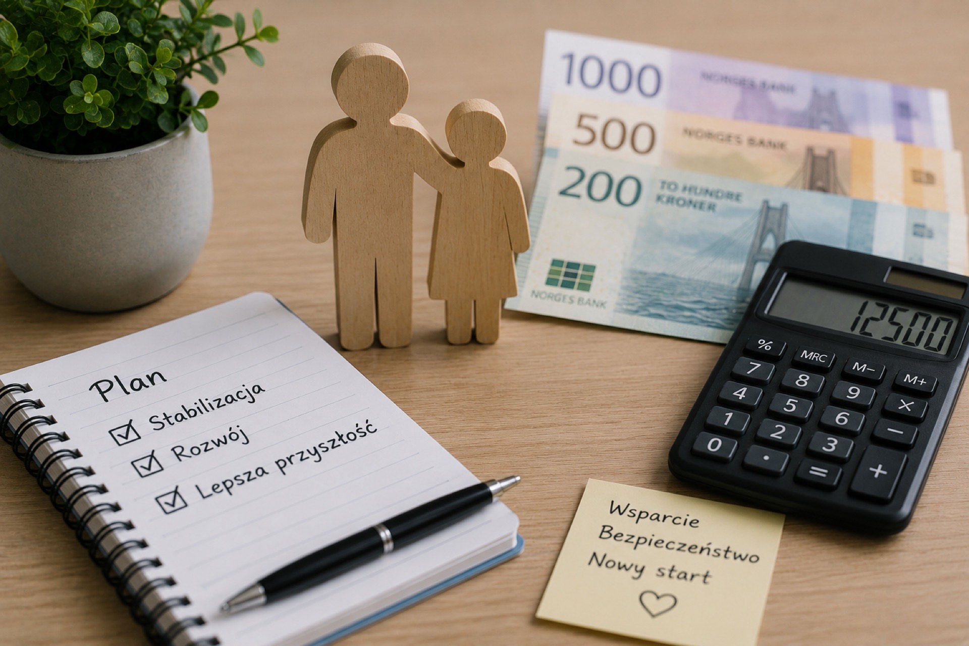 Wysokość świadczenia AAP – korony norweskie, kalkulator i plan finansowy